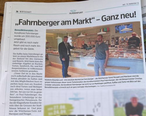 Fahrnberger am Markt - ganz neu